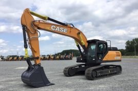 Гусеничный полноповоротный экскаватор CASE CX300C