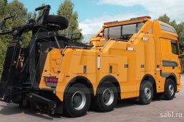 Грузовой эвакуатор DAF